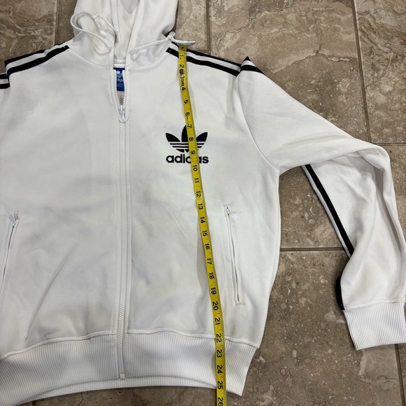 Adidas Men’s‎ Adidas Originals full-zip hoodie trefoil sz M - Picture 12 of 13